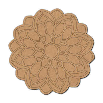 Mandala Reusable Rangoli Base MDF Design 10