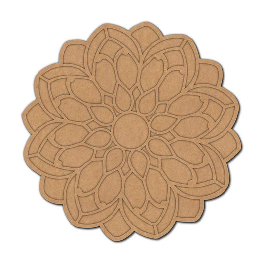 Reusable Rangoli Base MDF Design 10