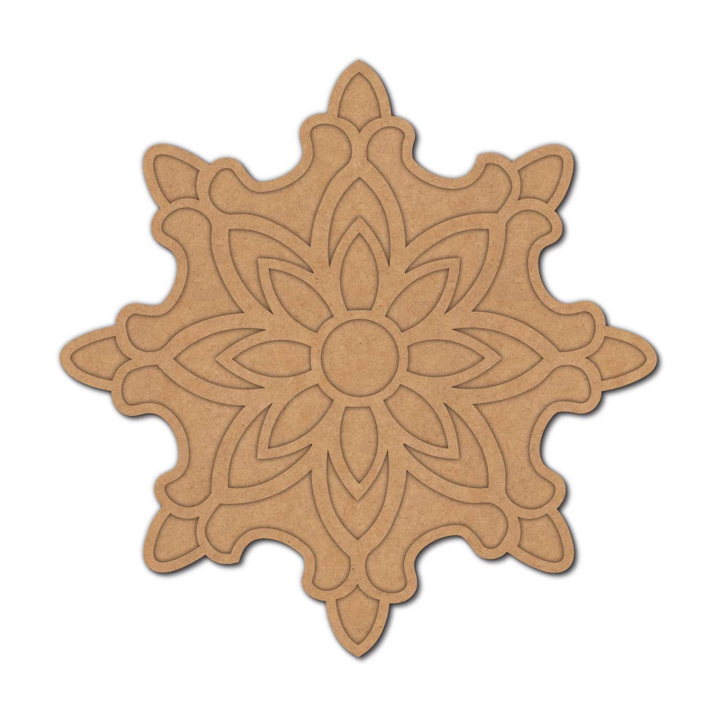 Mandala Reusable Rangoli Base MDF Design 13
