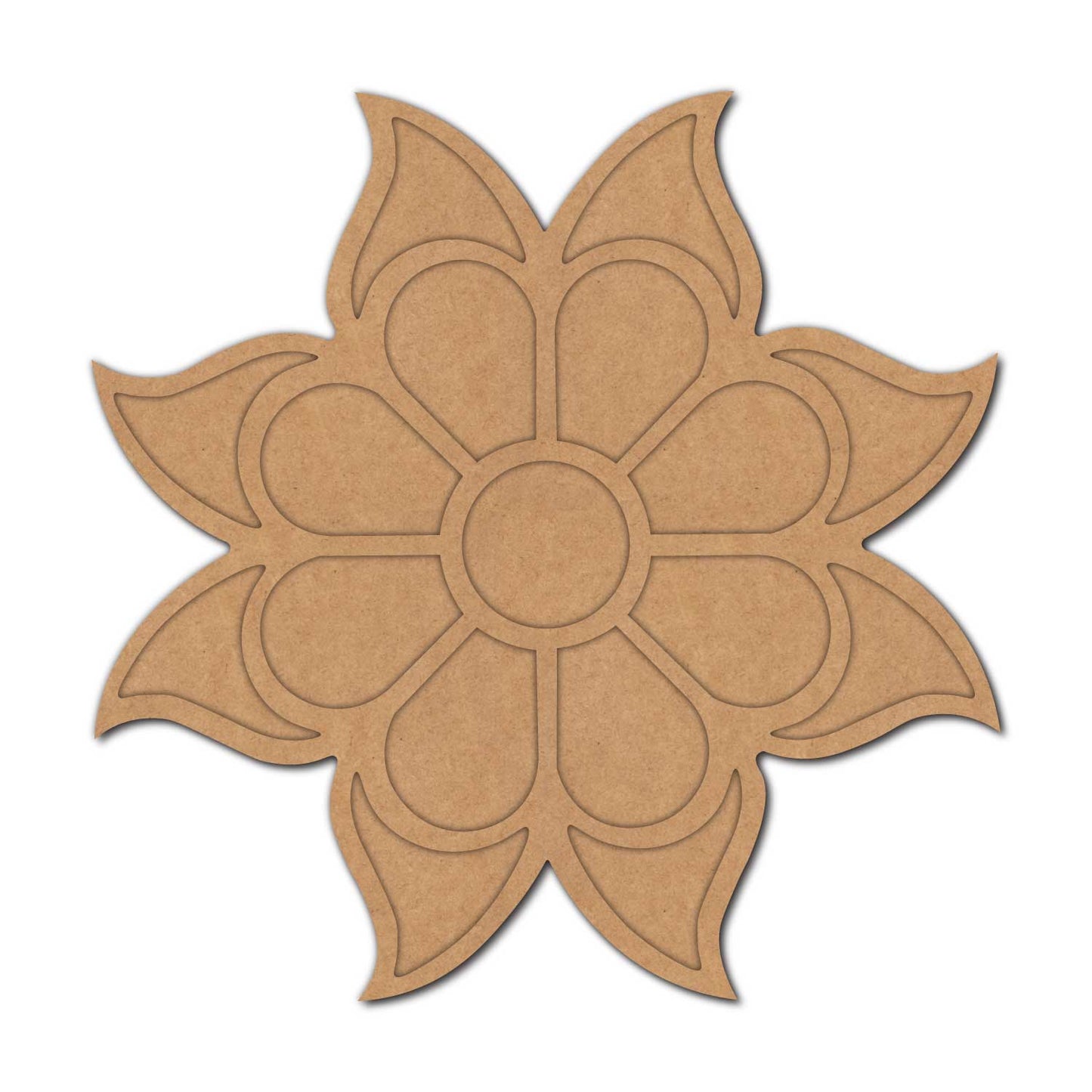 Mandala Reusable Rangoli Base MDF Design 15