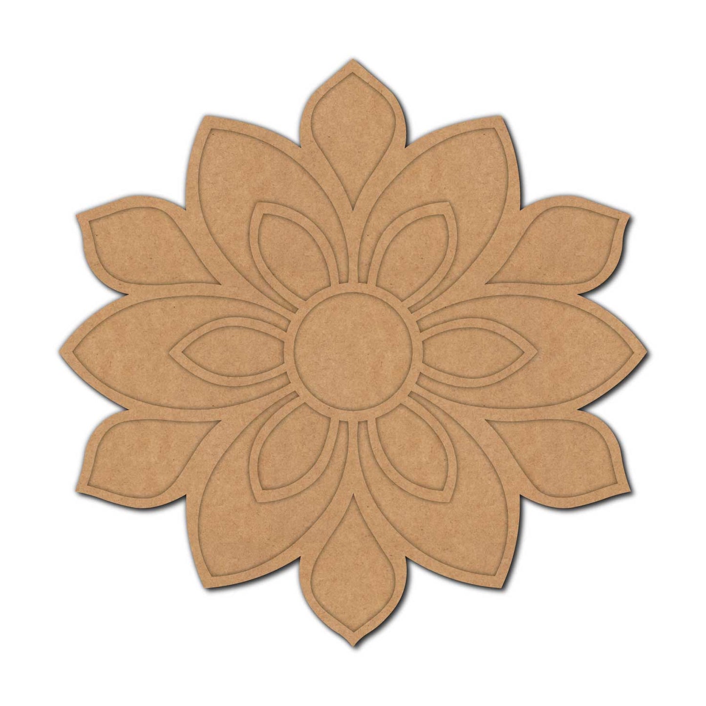 Mandala Reusable Rangoli Base MDF Design 18