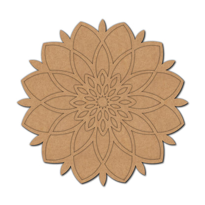 Mandala Reusable Rangoli Base MDF Design 19