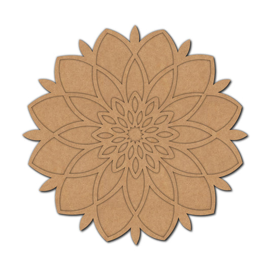 Mandala Reusable Rangoli Base MDF Design 19
