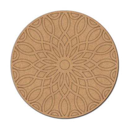 Mandala Reusable Rangoli Base MDF Design 21