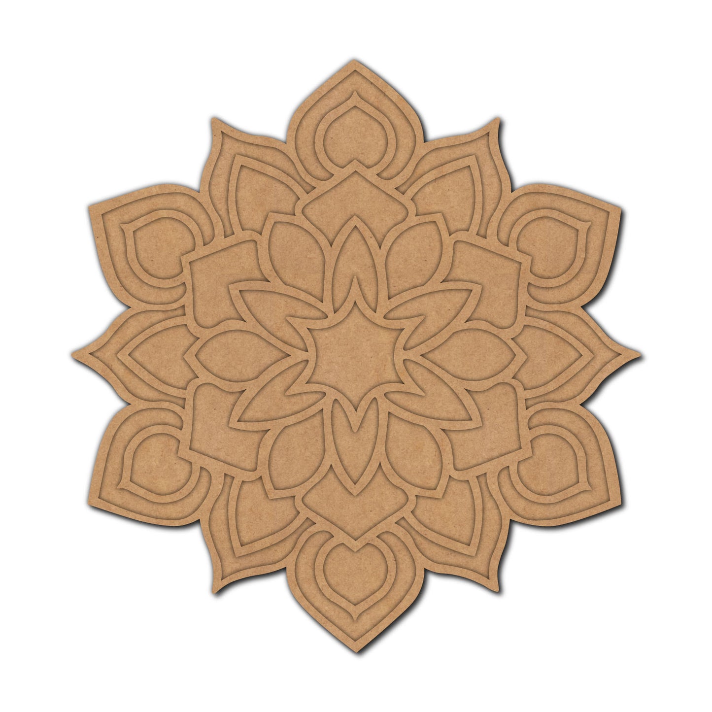 Mandala Reusable Rangoli Base MDF Design 22