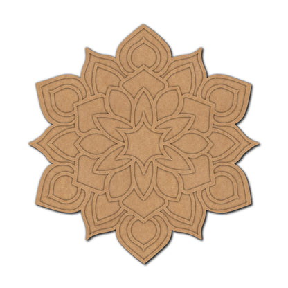 Mandala Reusable Rangoli Base MDF Design 22