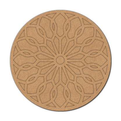 Mandala Reusable Rangoli Base MDF Design 23