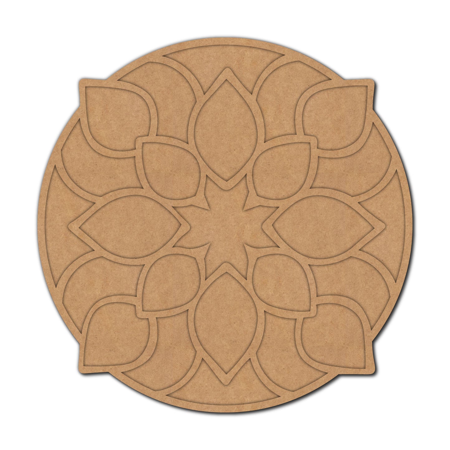 Mandala Reusable Rangoli Base MDF Design 26