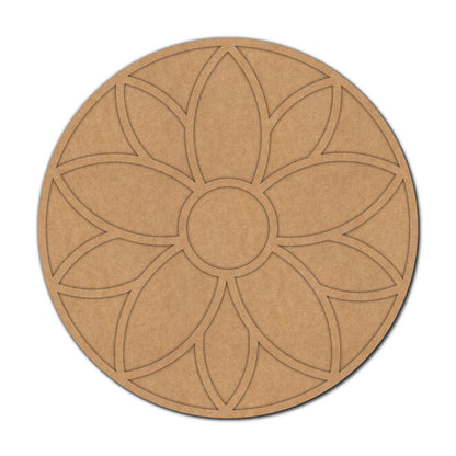 Mandala Reusable Rangoli Base MDF Design 27