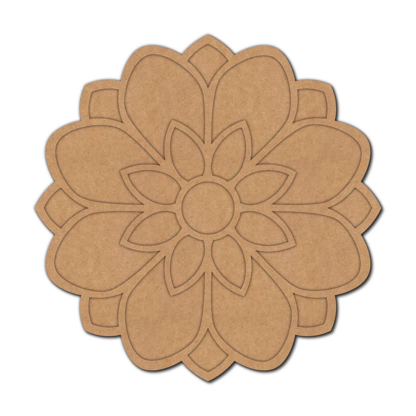 Mandala Reusable Rangoli Base MDF Design 3