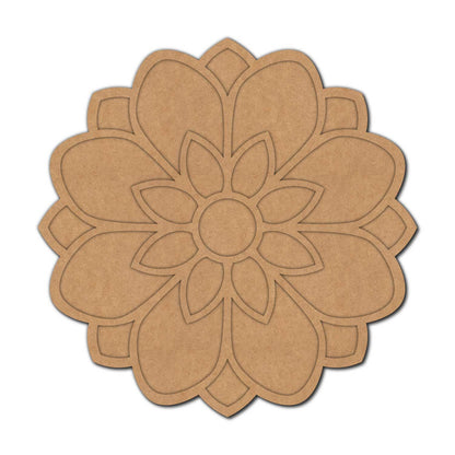Mandala Reusable Rangoli Base MDF Design 3