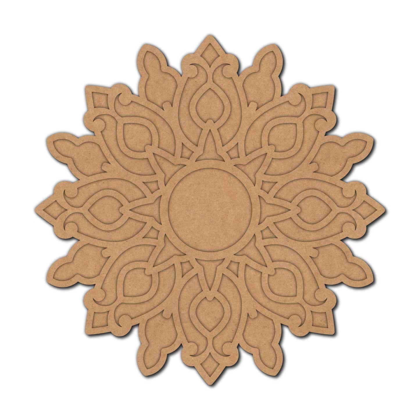 Mandala Reusable Rangoli Base MDF Design 4