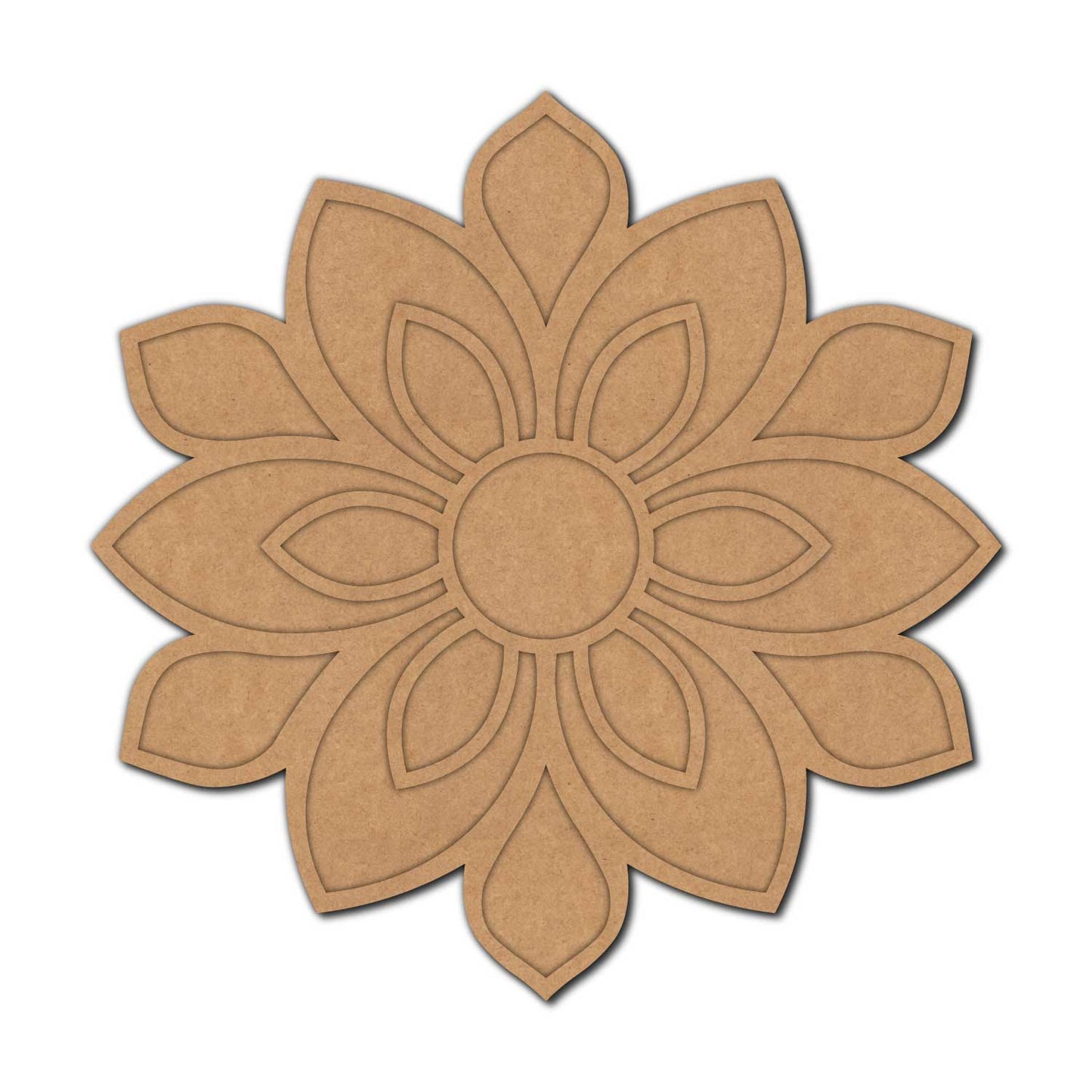Mandala Reusable Rangoli Base MDF Design 5
