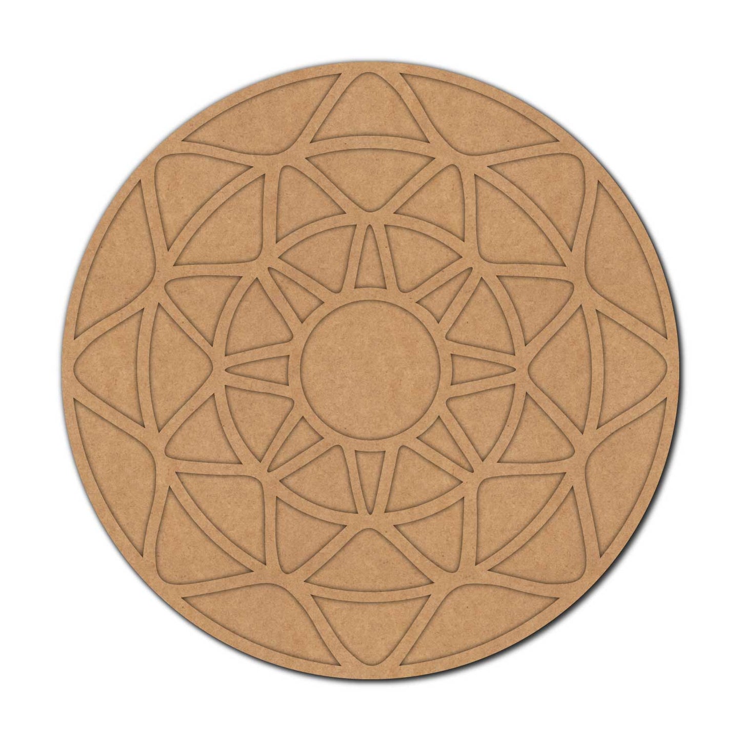Mandala Reusable Rangoli Base MDF Design 9