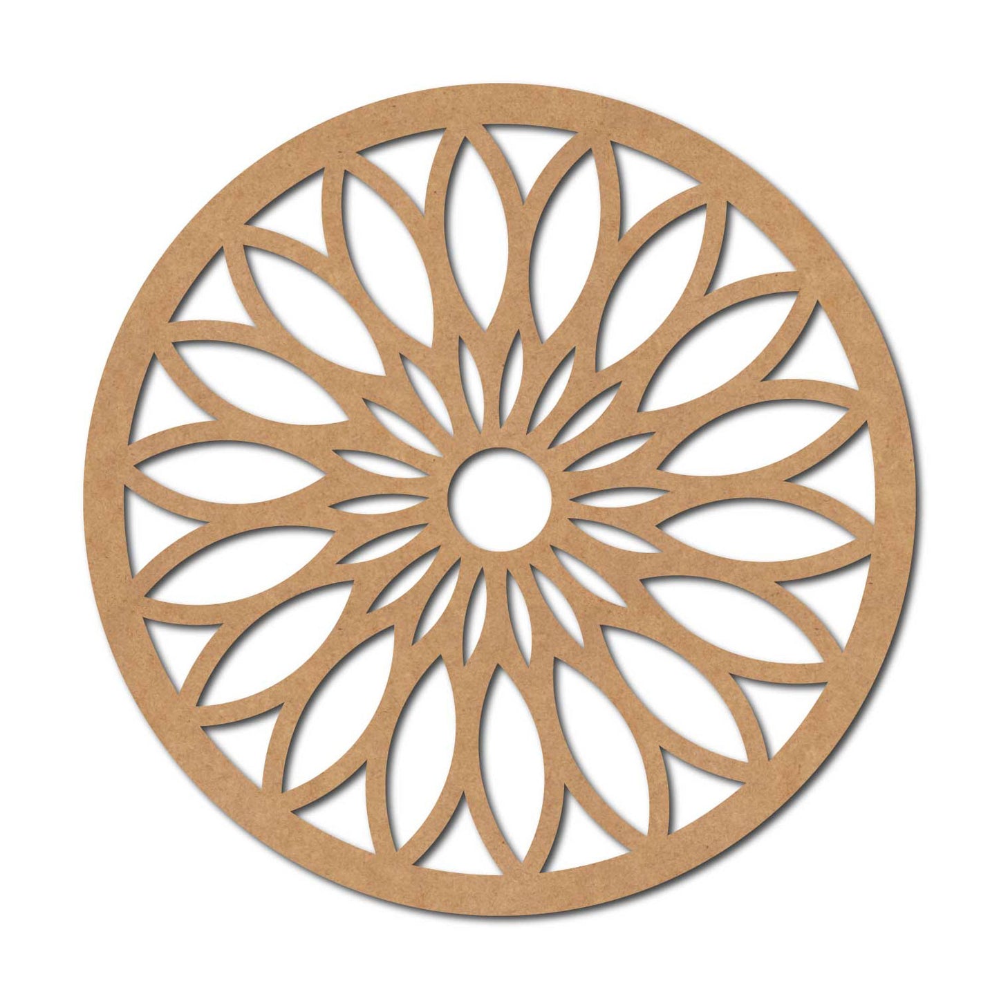 Mandala Round Cutout MDF Design 5