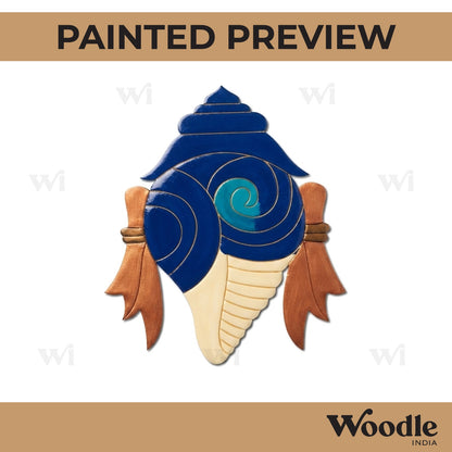 Mandala Shank Pre Marked MDF Design 1
