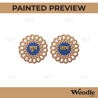 Mandala Shubh Labh Base MDF Design 1