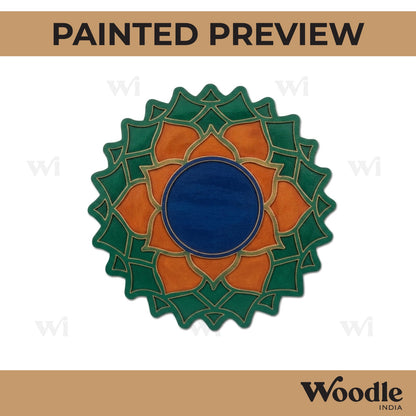 Mandala Two Layered Base MDF Design 1