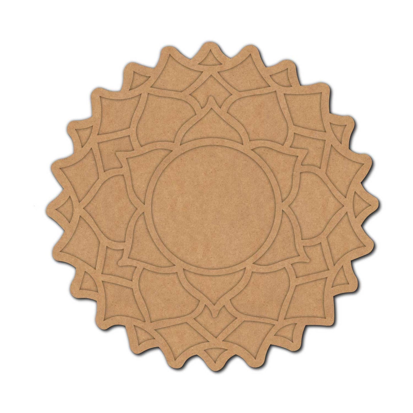 Mandala Two Layered Base MDF Design 1