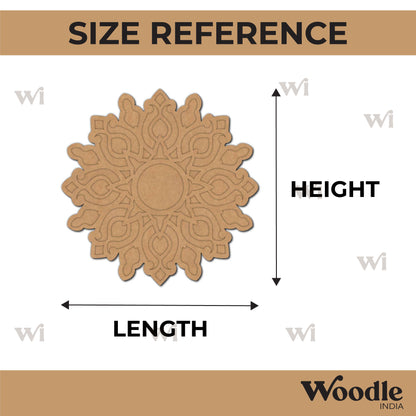 Mandala Two Layered Base MDF Design 3