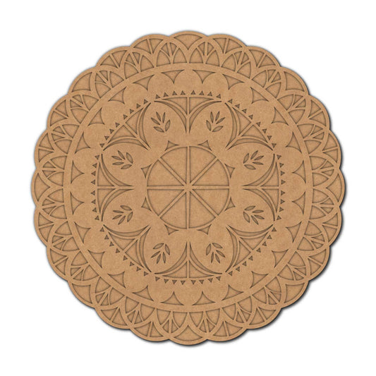 Mandala Two Layered Base MDF Design 4