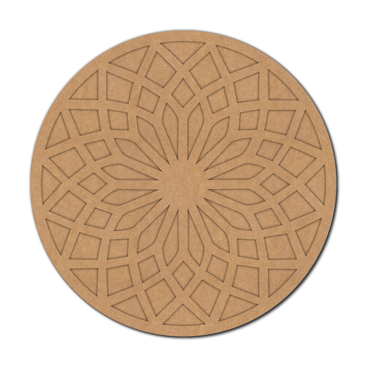 Mandala Two Layered Round Cutout MDF Design 2