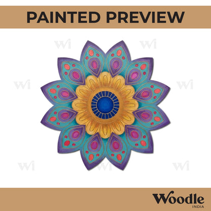 Mandala Pre Marked Base MDF Design 16