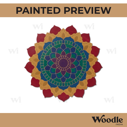 Mandala Pre Marked Base MDF Design 40