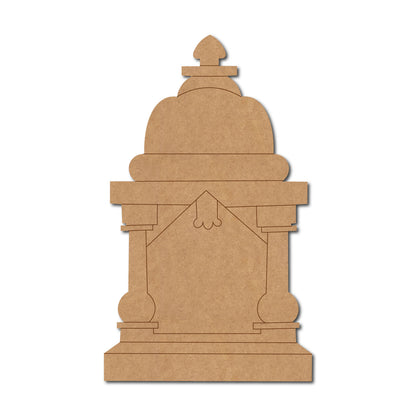 Mandir Pre Marked MDF Design 1