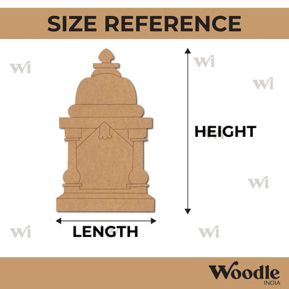 Mandir Pre Marked MDF Design 1