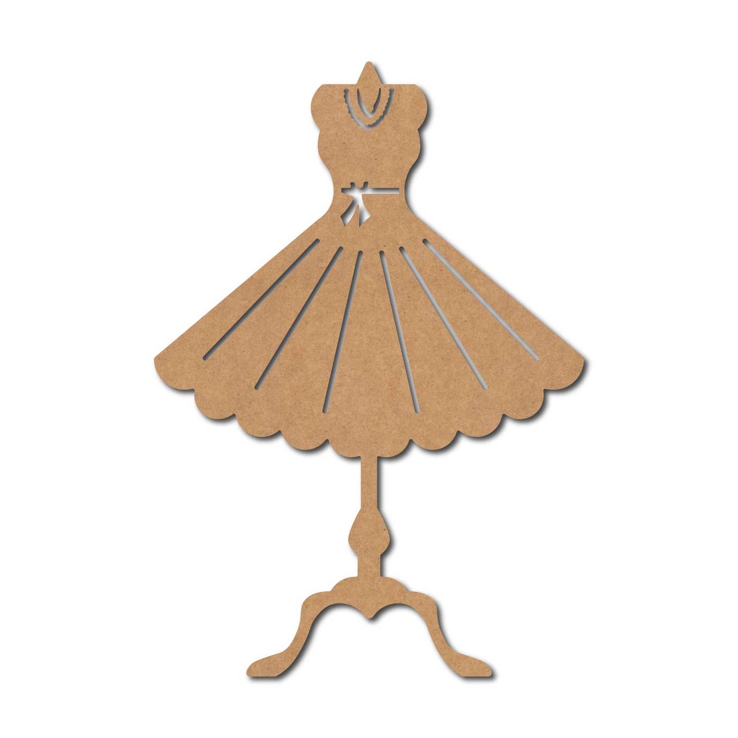 Mannequin Cutout MDF Design 2