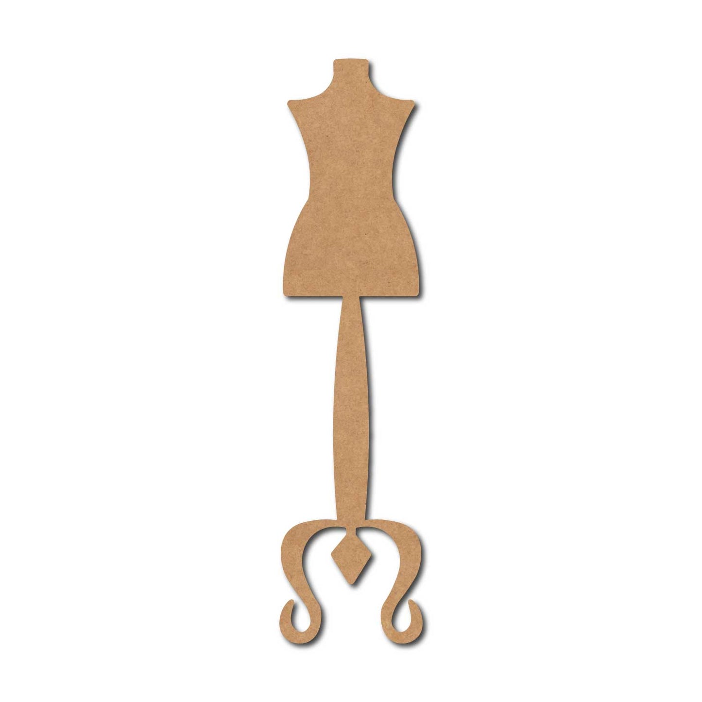 Mannequin Cutout MDF Design 3