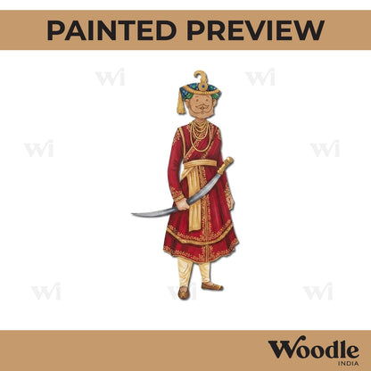 Maratha General Pre Marked MDF Design 1