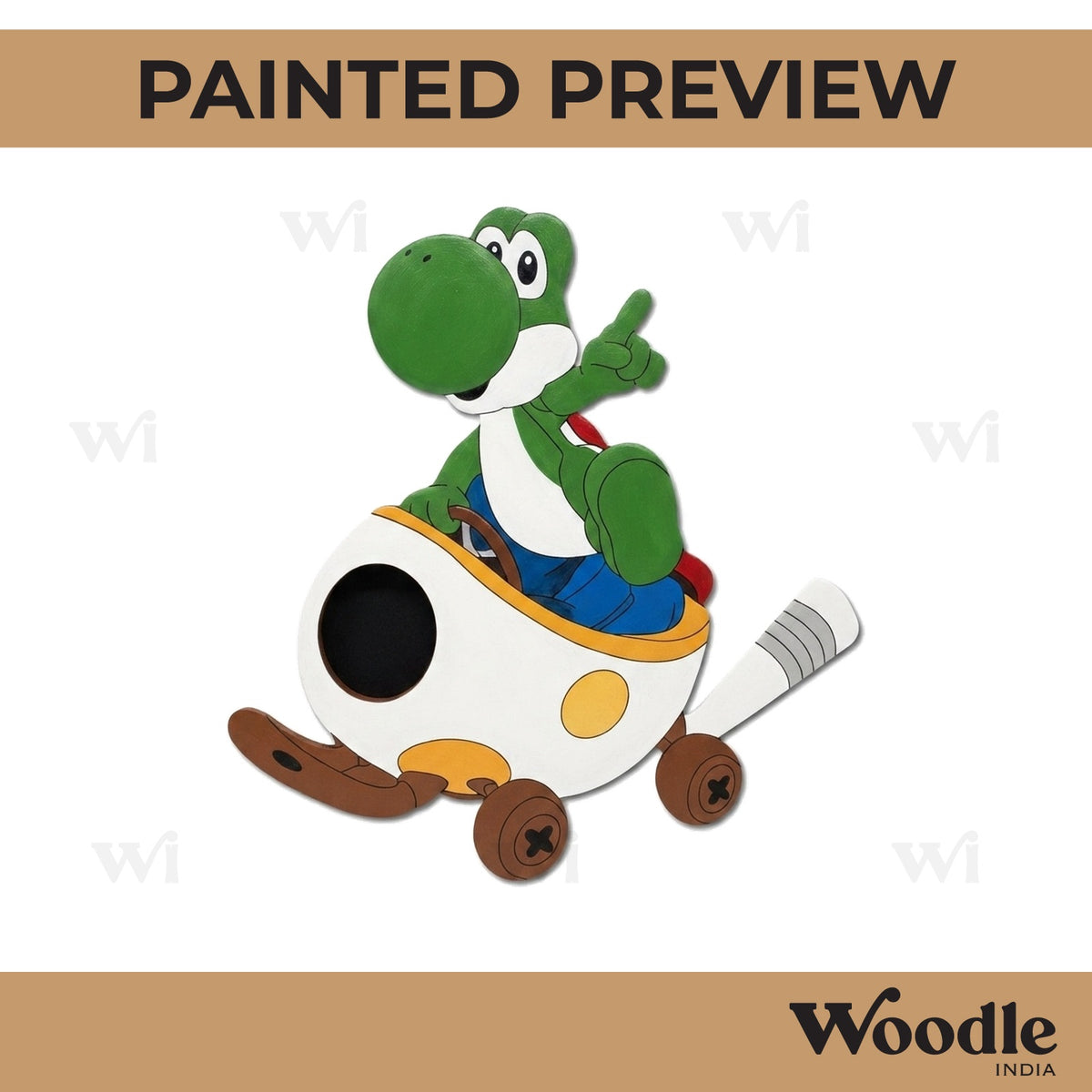 Mario Kart Pre Marked MDF Design 1