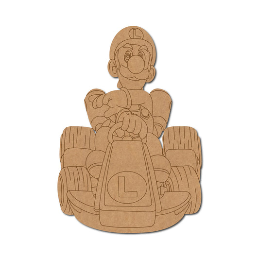 Mario Kart Pre Marked MDF Design 5