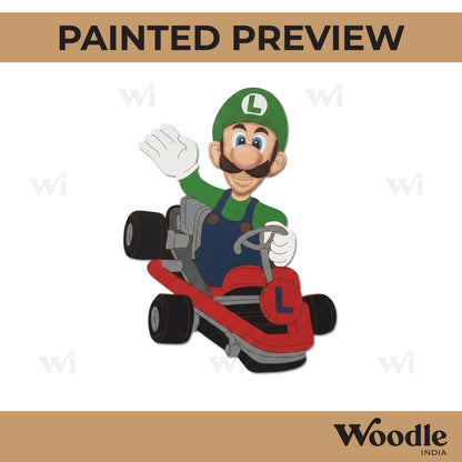 Mario Kart Pre Marked MDF Design 6