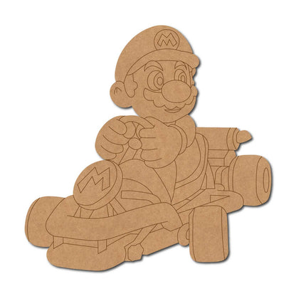 Mario Kart Pre Marked MDF Design 9