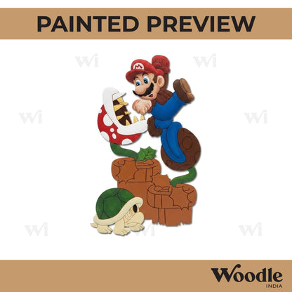 Mario Pre Marked Base MDF Design 1