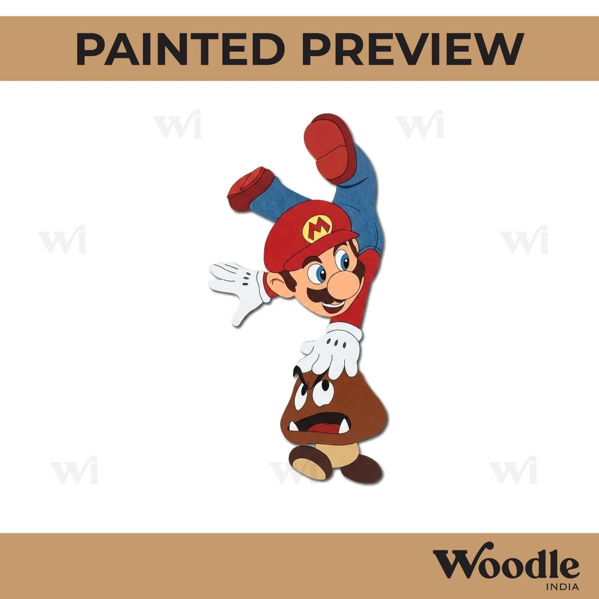 Mario Pre Marked MDF Design 10