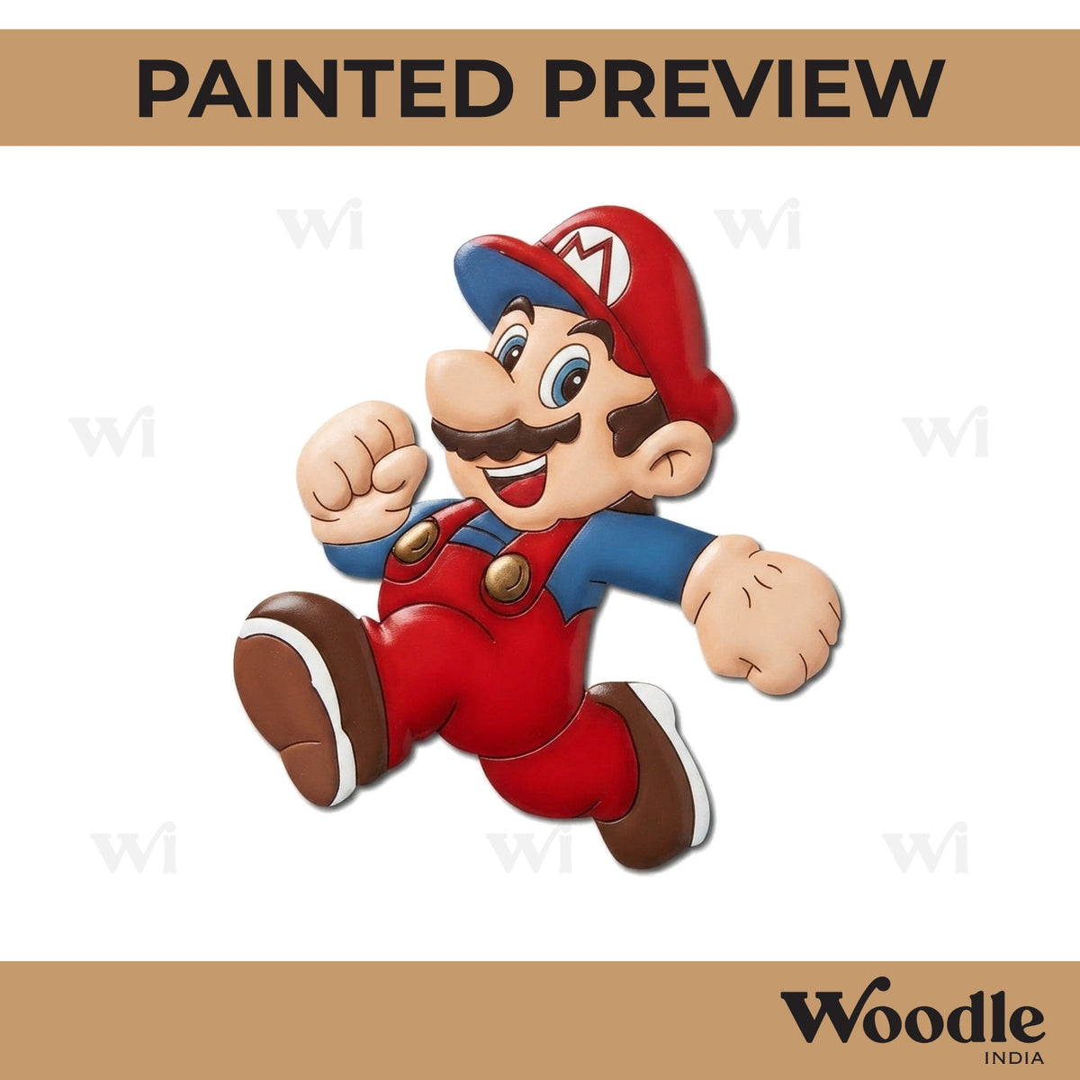 Mario Pre Marked MDF Design 14