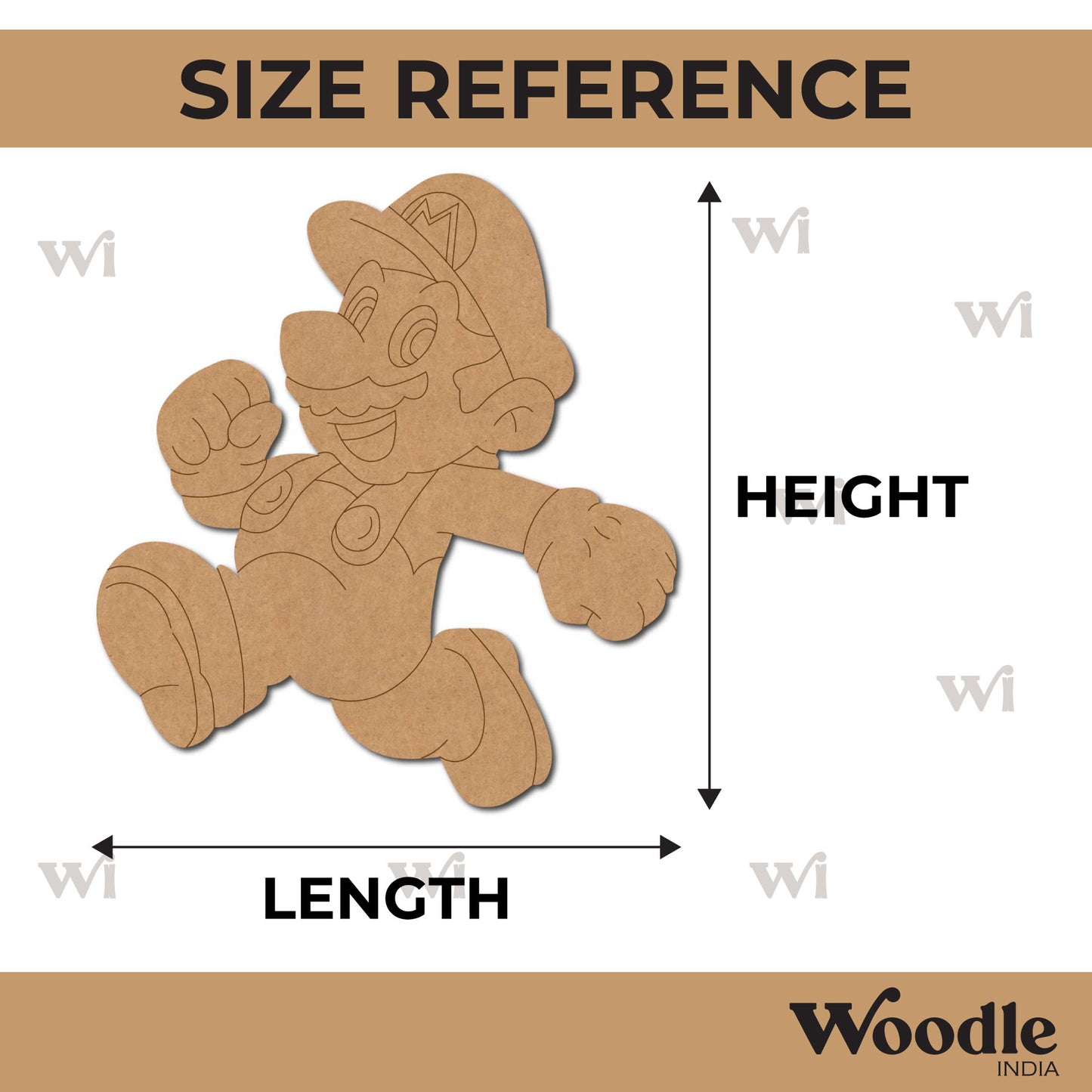 Mario Pre Marked MDF Design 14