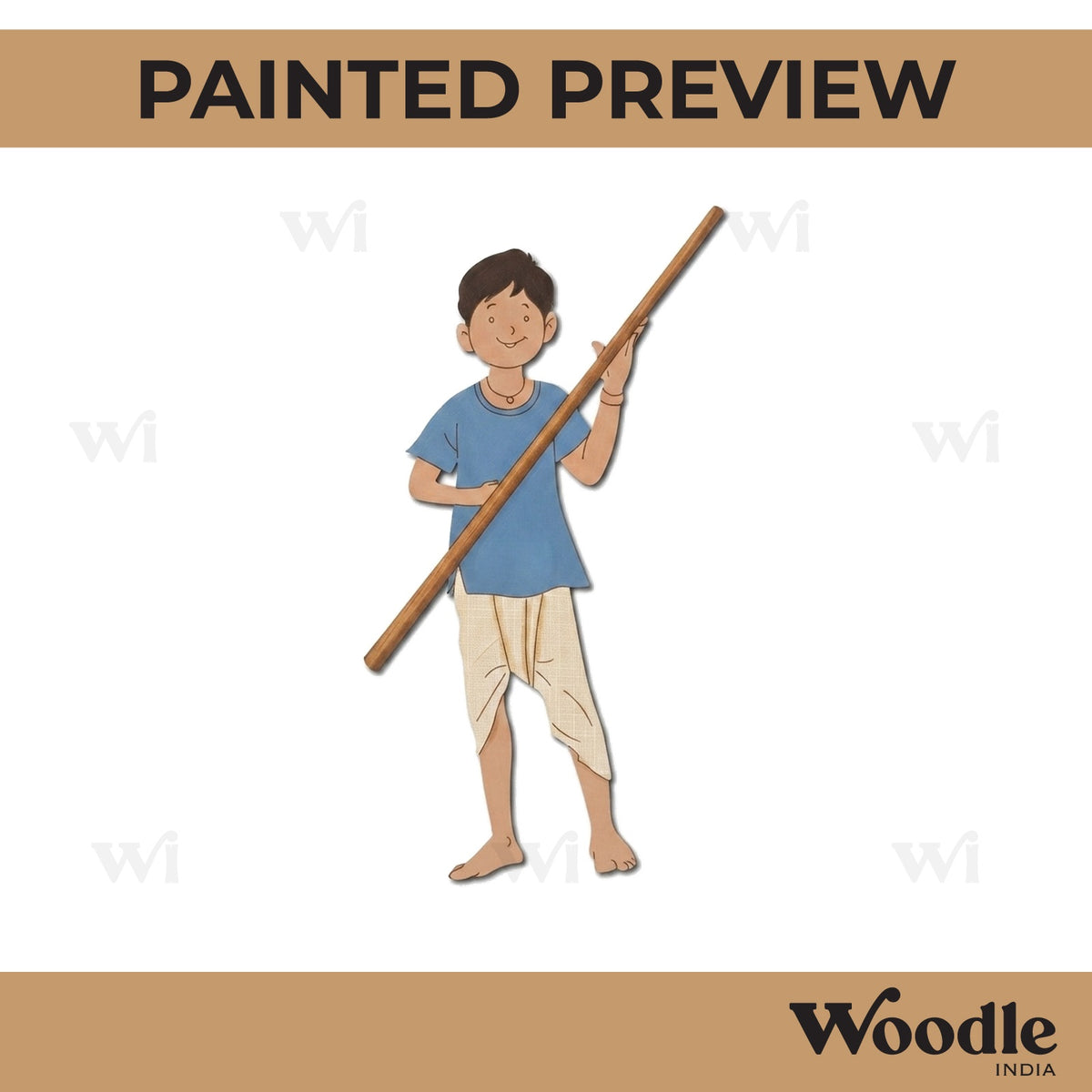 Martial Artist Andhra Pradesh Pre Marked MDF Design 2