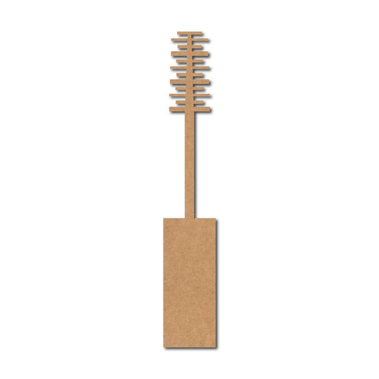 Mascara Makeup Cutout MDF Design 1
