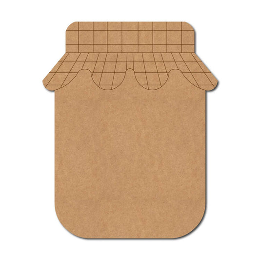 Mason Jar Pre Marked MDF Design 4