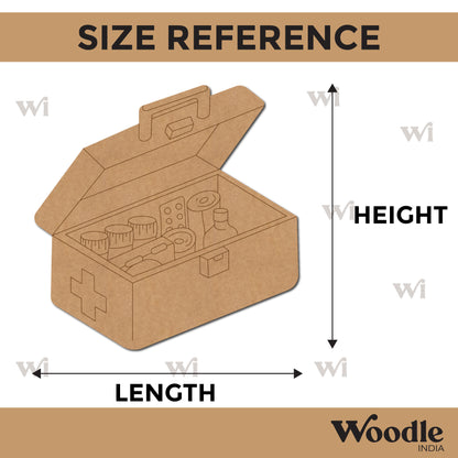 Medicine Box Pre Marked MDF Design 1