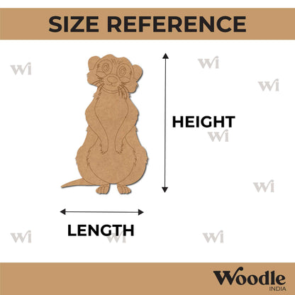 Meerkat Pre Marked MDF Design 1