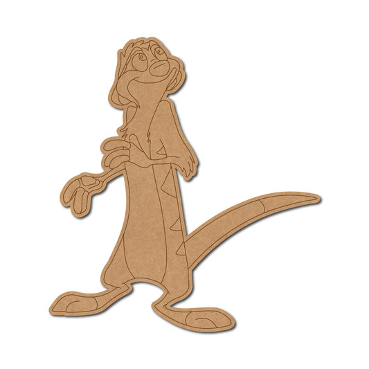 Meerkat Timon The Lion King Pre Marked MDF Design 1