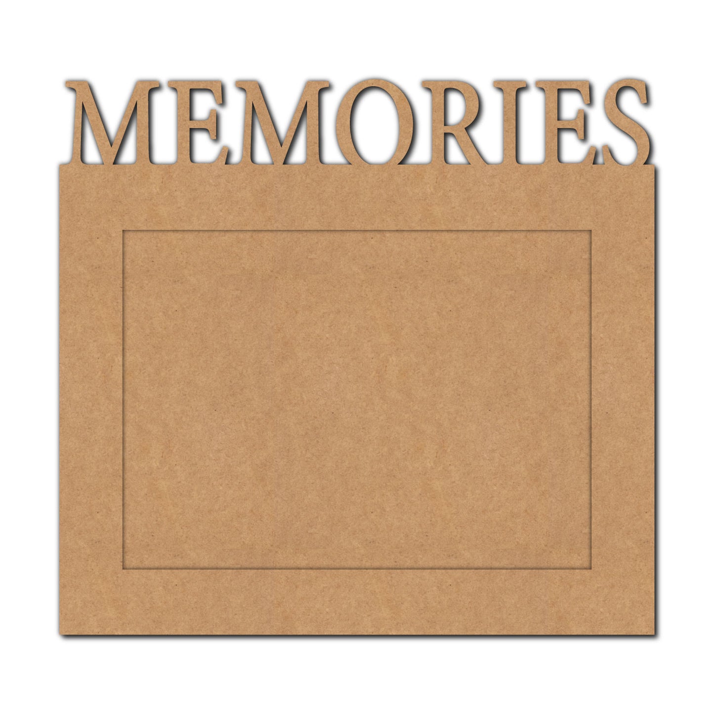Memories Frame MDF Design 1
