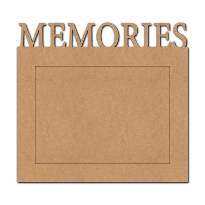 Memories Frame MDF Design 1
