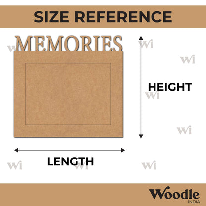 Memories Frame MDF Design 1